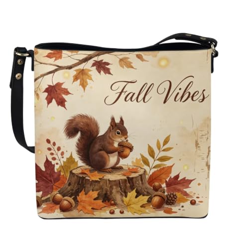 Image of HUGS IDEA Hoho Bag for Women Crossbody Purse Leather Handbags Laides Shoulder Bags