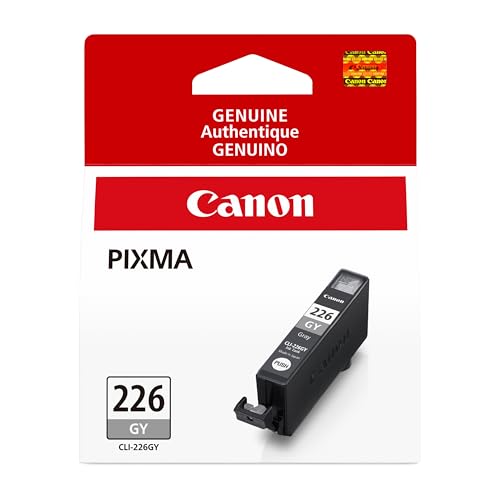 Canon CLI-226 Genuine Gray Ink Tank, Compatible with MG8120, MG6120, MG8220, and MG6220 Printers