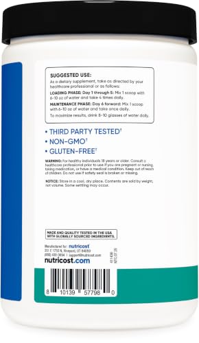 Nutricost Creatine Monohydrate Powder (Coastal Explosion, 500 Gram) - Image 4