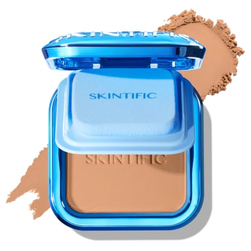 Image of SKINTIFIC Ultra Cover Powder Foundation For Oily Skin 4NC Pure Beige