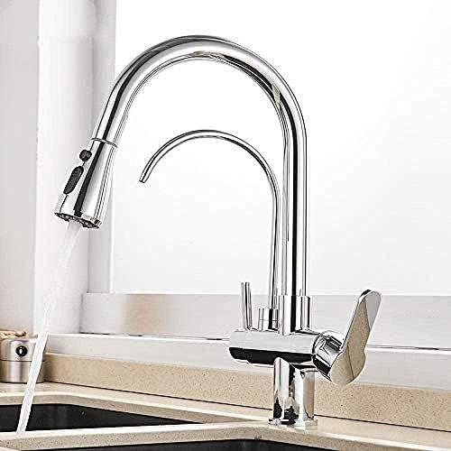 Filtre de robinet pivotant à 360 pour un jet d'eau de cuisine modulable