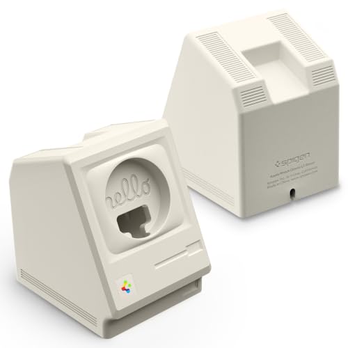 Spigen for Apple Watch Charger Stand, Supports Nightstand Mode Classic LS - image 1