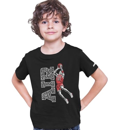 SNELOS Youth Kids Sneaker Matching Graphic T Shirt – Streetwear Tee for Boys and Girls