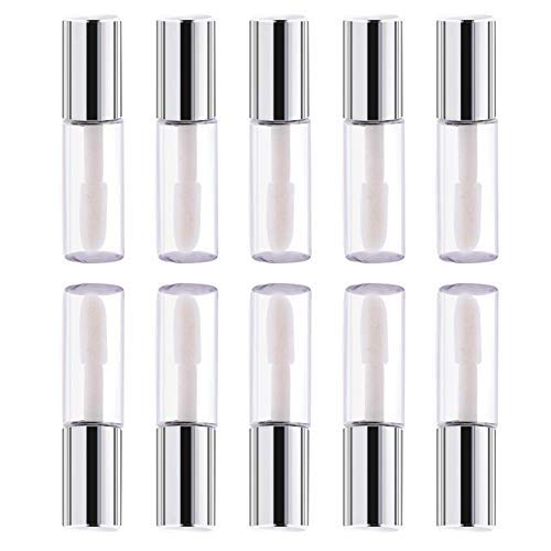 45Pcs Reusable Lipstick Bottle, 1.2 Ml Lip Gloss Tube Empty Lip Gloss Tubes Container Clear Mini Empty Lip Balm Bottles Handmade Cosmetics Subdivision Bottles For Travel Use Diy Cosmetic Storage #TOP6