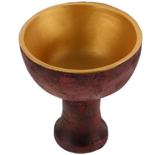 Cabilock Cáliz De Resina Para Sacrificio Religioso Copa Decorativa De 5.1 Pulgadas Para Ceremonias Familiares Y Reuniones Espirituales Herramienta De Almacenamiento De Vino Agua Y Arroz