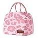 douyadady Lunch Bag Women/Men Lunch Box Women/Men (pink leopard)