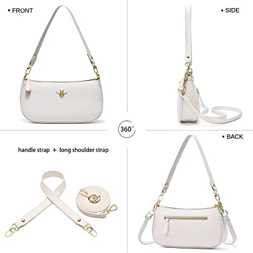 Image of Small Tote Shoulder Bags Purses for Women Retro Classic Crossbody Bags Cute Clutch Purse and Handbag