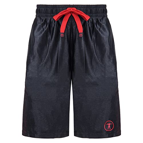 Image of Converse Wade Davinci Vade Star Black Red Mens Shorts 3D614128 001