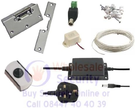 Simple Push Button Access Control Door Entry Kit for Yale type Locks - Wired