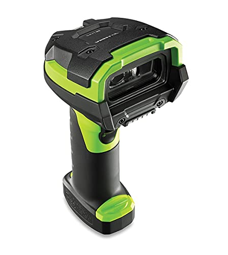 Image of ZEBRA LI3678-SR0F003VZWW Cable, Cordless, FIPS, Handheld Scanner, Industrial Green, LI3678, Power, Scanner ONLY (Requires Cradle, Standard Range 1D Linear Imager, Vibration Motor