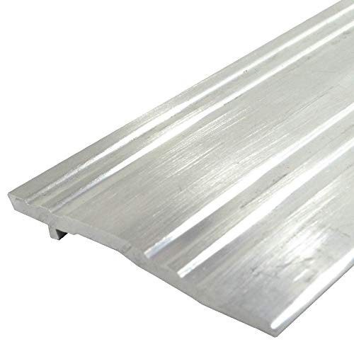 Fire Rated/ADA approved/Mill Aluminum Half Saddle/Threshold (3541MA) in (36''), SMS #10 x 1-1/2'' supplied, (2-1/2'' W x 1/4'' H)