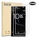 RBEIK [2 Pack] Sony Xperia XA1 Screen Protector Glass 9H Hardness Scratch Resistant Bubble Free Tempered Glass Screen Protector for Sony Xperia XA1 Smartphone
