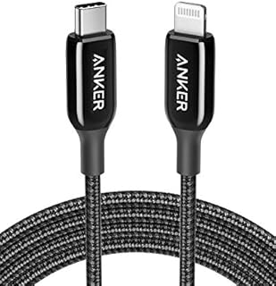 Anker USB C to Lightning Cable (6ft) PowerLine+ III MFi Certified Lightning Cable for iPhone 13 13 Pro 12 Pro Max 12 11 X XS XR 8 Plus, AirPods Pro, Supports Power Delivery (Black)