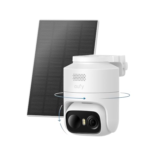 eufy Security eufyCam C37, Solar Cameras Wireless Outdoor,2K Resolution