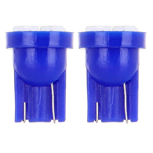 Cciyu 194 Extremely Bright Led Bulbs T10 4-3528-Smd Interior Lights Dashboard Gauge Light Speedometer Odometer Tachometer Led Light Instrument Panel Light Wedge T10 168 2825 W5W Ice Blue Pack Of 20 #TOP4