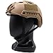 CMAIR4U Airsoft PJ Style Tactical Helmet Fast Helmet for Paintball (DE)