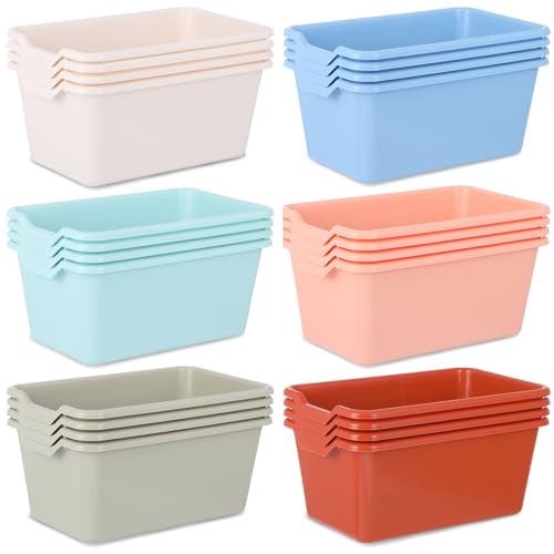 gisgfim 24-Pack Cubby Bins