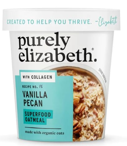 Avena Instantánea Orgánica Purely Elizabeth, Chocolate Oscuro, 1.76 oz