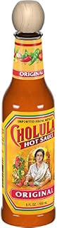 Cholula Oryginalny gorący sos z drewnianą nakładką, 5 oz. by Cholula Hot Sauce