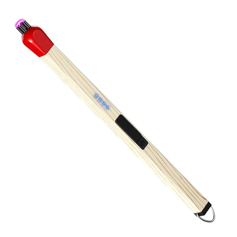 Image of Adjustable Flame Gas Lighter with Refillable Long Handle Design, Butane Kitchen Burner Tool for Stove, Candle, BBQ, Camping and Outdoor Cooking Applications