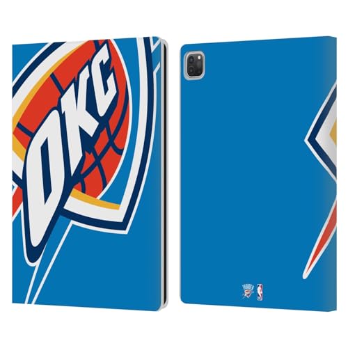Étui iPad Pro 12.9 NBA OKC Thunder portefeuille cuir Head Case Designs