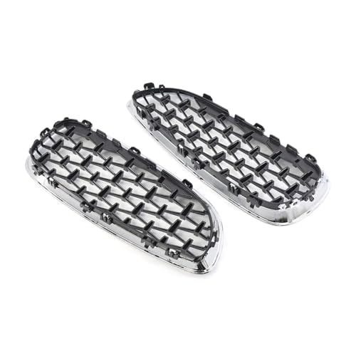 Calandre Météore Diamant pour BMW Z4 E89 2009-2016 Grille de Calandre Avant Noire Chrome
