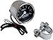 Drag Specialties 2.45in. Mini Electronic 8000 RPM Tachometer-Black Face w/White Needle-21-6910NUDS