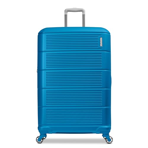 Image of American Tourister Stratum 2.0 Expandable Hardside Luggage with Spinner Wheels, Adriatic Sea, 3-Piece Set (20 /24 /28)