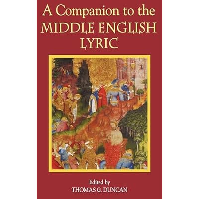 A Companion to the Middle English Lyric