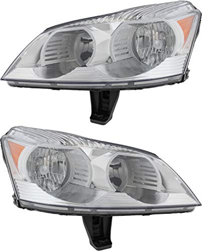 For Chevrolet Chevy Traverse Headlight 2009 2010 2011 Driver and Passenger Side Headlamp Assembly Replacement