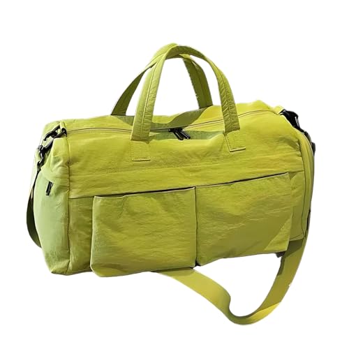 SUTMDO Travel Duffel Bag, Waterproof Sports Gym Bag with Shoe Compartment, Weekend Holiday Carry Tote bag for Men and Women (19qlv)