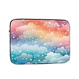 Protection améliorée de l'ordinateur portable avec rembourrage en coton perlé : dispose d'une couche intermédiaire en coton perlé absorbant les chocs qui amortit efficacement contre les chocs et réduit les dommages causés par la friction à votre ordinateur portable ou tablette de 14
