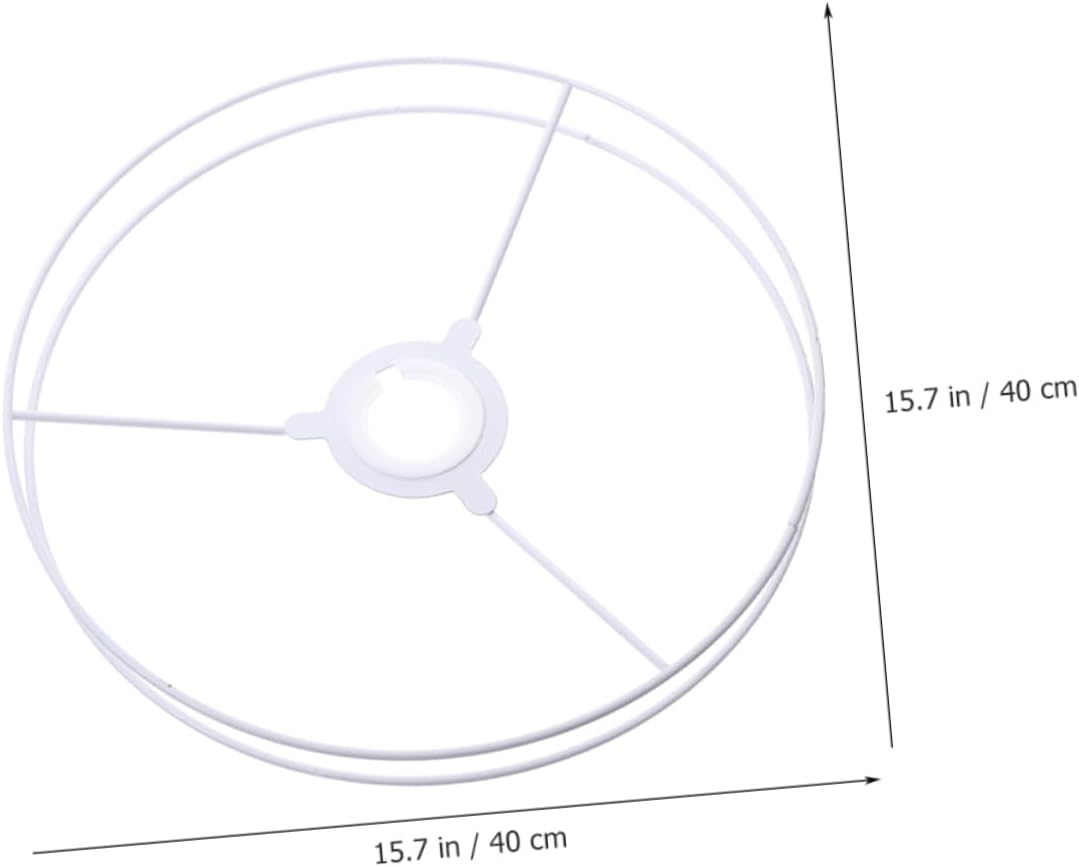 Sturdy Lampshade Holder Frame Ring Fit for Apartment Shop Diy Lighting Accessories