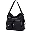 Borsa A Tracolla In Nylon Vintage Per Donna – Leggera, Impermeabile, Con Tasca, Per Scuola E Viaggio - 2
