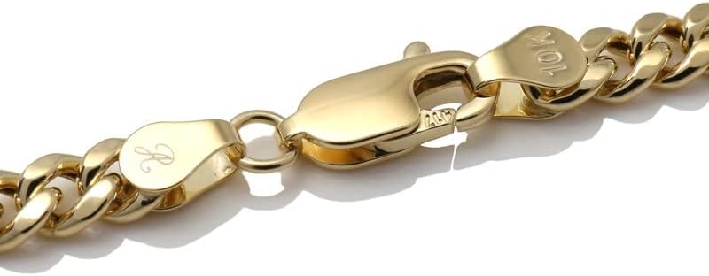 アヴァランチ AVALANCHE メンズ 10K イエローゴールド ネックレス 幅