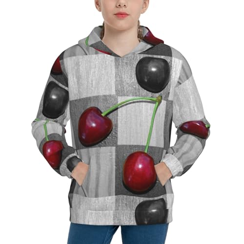 Christmas Deer Kid Hoodies Boys Sweatshirts Girls Pullover with Pocket