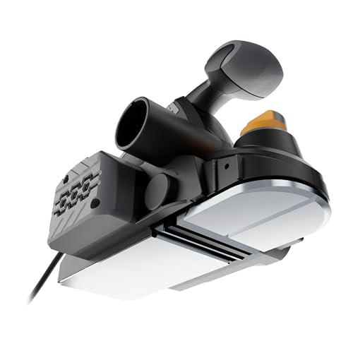 WAP Plaina Elétrica WF PE01 com Empunhadura Auxiliar Emborrachada, 2 Lâminas por Eixo, Ajuste de Pro