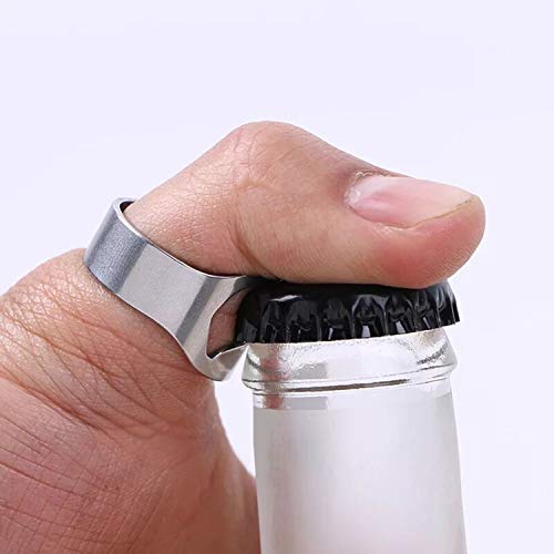 Jinyu 5 Pack Beer Opener Ring, Beer Bottle Opener,Stainless Steel Bottle Opener,Ring Bottle Opener Bottle Openers 22Mm #TOP6
