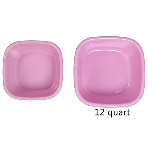 Doryh 12 Quart Plastic Square Washbasin, Set Of 3 #TOP5