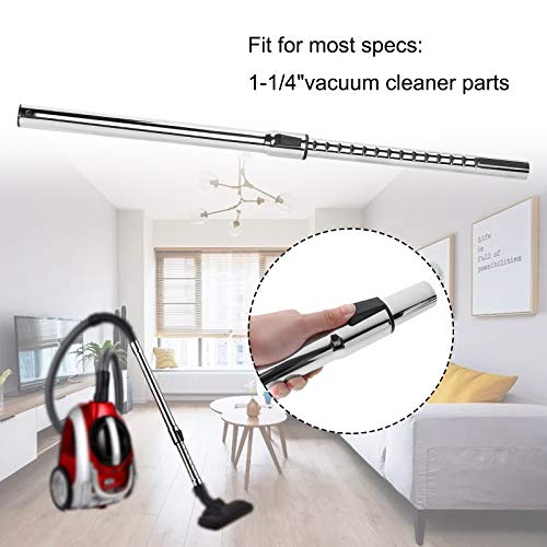 VideoPUP 1-1/4" Extension Wands Vacuum Cleaner Accessories, 32mm Vacuum Hose Chrome Wand Pipe Extent to 31inch (Hose) by Eagles - Image 7