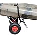 Brooklyn Kayak Company BKC UH-KC271 Kayak Cart - Two-Wheeled Cart for Kayaks, SUPs, Canoes - Easy Overland Transport of Personal Watercraft