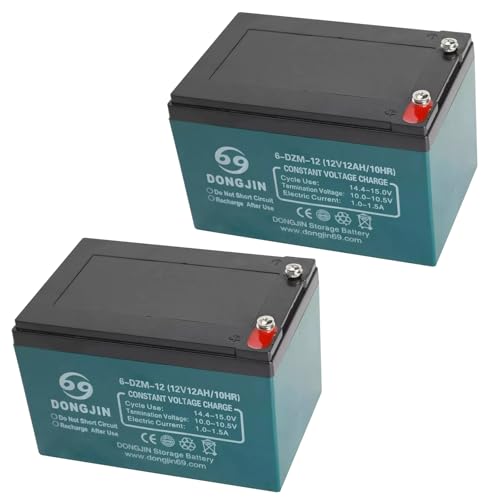 12V 12Ah 6-DZM-12 Battery Rechargeable Maintenance Free SLA AGM Batteries