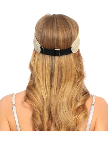 Visera de playa para mujer con protección UV y orificio para coleta miniatura 4