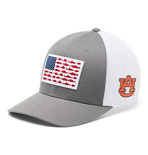 Columbia Unisex Collegiate PFG Mesh Fish Flag Ball Cap - image 1