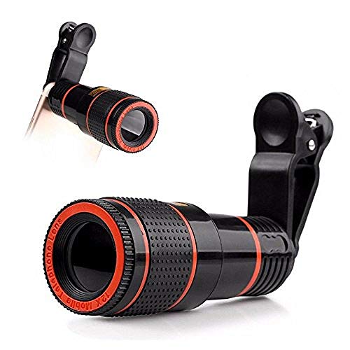 Lente óptica HD 10X de cámara de teléfono celular MU para fotografía de naturaleza y viajes