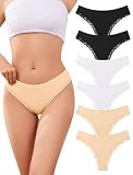 ANSUKOO Tangas de Mujer Encaje Bragas,6 Pack