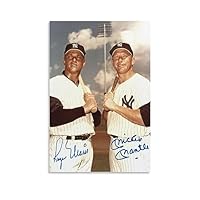 Amazon.co.jp: ミッキー・マントル&ロジャー・マリス 直筆サイン入り