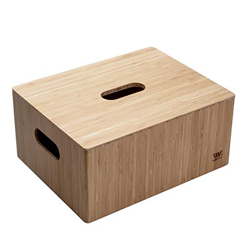 MobileVision Bamboo Storage Box