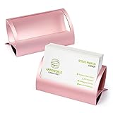 Magicfour 2 Pack Business Card Holder for Desk, Visiting Card Holder Modern Aluminum Business Card...
