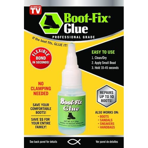 Boot-Fix Shoe Glue: Instant Professional Grade Shoe Repair Glue
